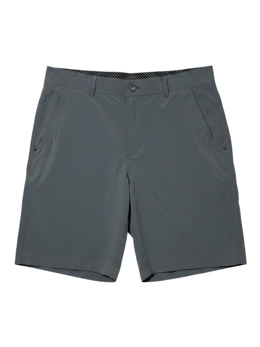 Lululemon Men's Athleisure Grey Nylon Shorts Size 38